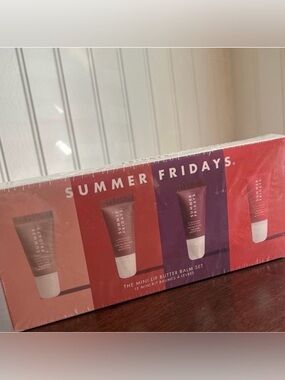 NWT Summer Fridays The Mini Lip Butter Balm Set - Limited Edition SOLD OUT